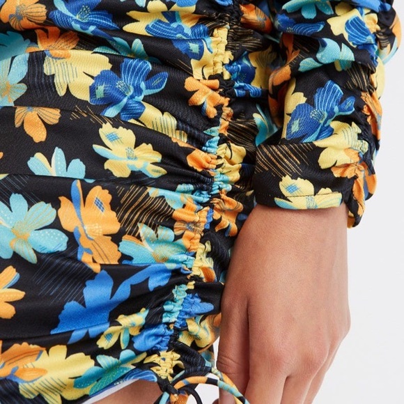 Finders Keepers Sirene Long Sleeve Floral Mini Dress - Picture 3 of 16